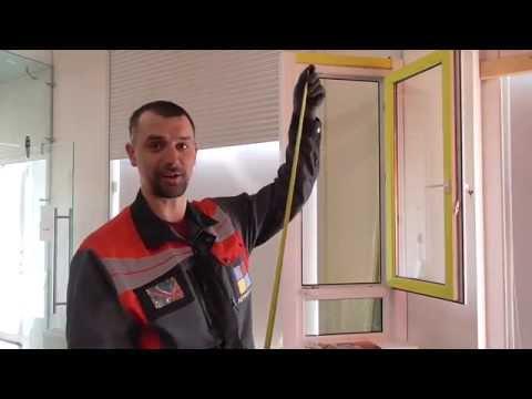 Как сделать замер москитной сетки на окно (видеоинструкция)